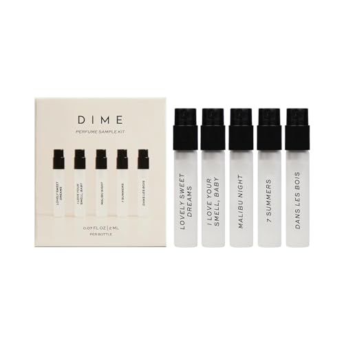 DIME Beauty Perfume Sampler Kit - 5 Travel Size Scents