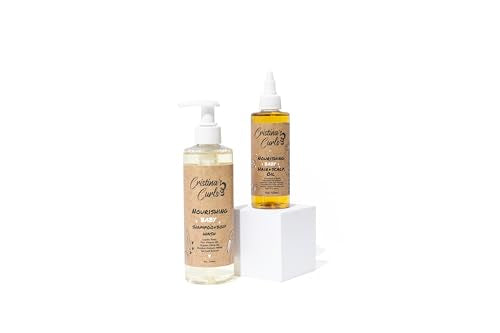 Cristina's Curls Baby Wash Day Hair Bundle - Gentle Wash & Scalp Oil