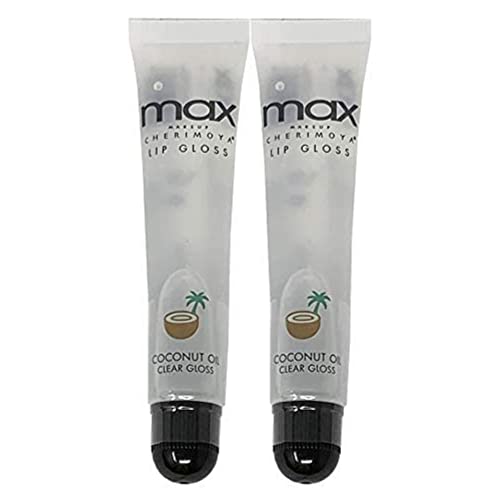 Cherimoya MAX Makeup Lip Polish 2-Pack Coconut Oil
