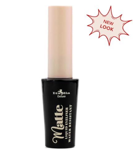 Italia Deluxe Waterproof Matte Liquid Eyeliner (3-Pack)