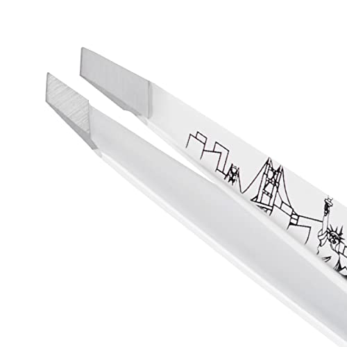Tweezerman Slant Tweezer - Professional Hair Removal, Stainless Steel