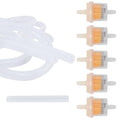 5PCS Microdermabrasion Filters + 1PCS 39" Silicone Tube, Replacement Filter Tube Set for Vacuum/Diamond Microdermabrasion Machines