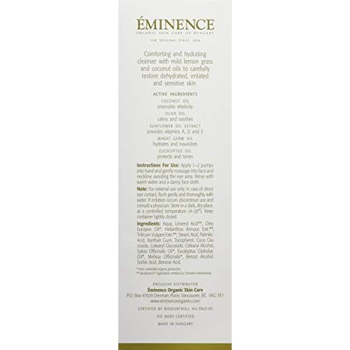 Eminence Biodynamic Lemon Grass Cleanser, 1.7 Ounce