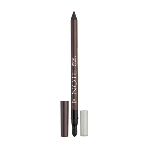 NOTE Smokey Eye Pencil - Waterproof Eyeliner Pencil - Smudge-Resistant Eye Liner Pencils with Foam Tip for Blending - 04-0.04 oz