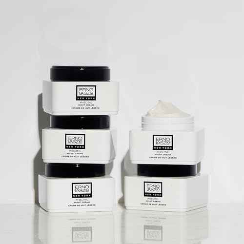 Erno Laszlo?Phelityl Night Cream, Non-Greasy Night Moisturizer for Face and Neck, Re-Hydrate to a Youthful Skin Tone and Complexion Overnight, 1.7 Fl Oz