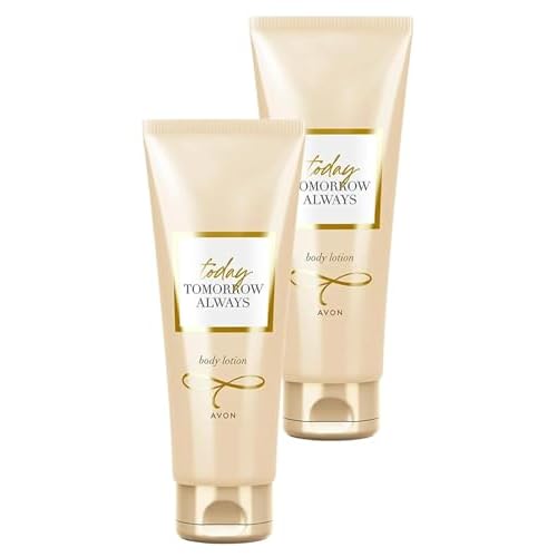 AVON Today Tomorrow Always Body Lotion (2x125 ml/2x4.2 fl oz) ? Luxurious Floral Fragrance with Orange Blossom, Freesia & Ylang Ylang ? Intense Hydration