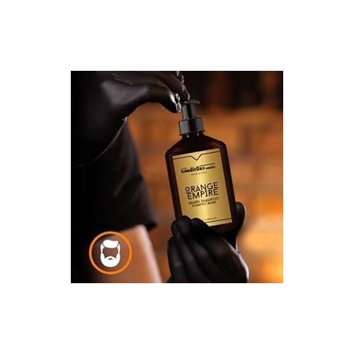 The Goodfellas' smile. Nourishing Beard Shampoo, 250ml/8.5 oz, Made in Italy, Sea Citrus