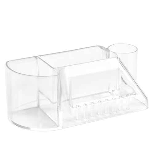 BQAN Nail Drill Holder Stand, 8 Holes for Nail Drill Bits Pro Nail Organizers and Storage for Nail Tech