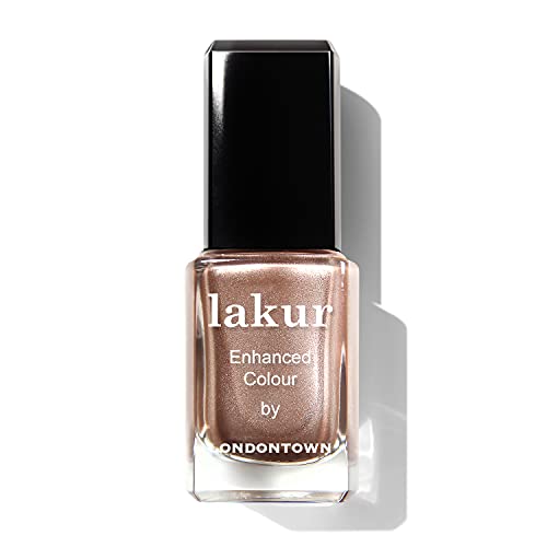 LONDONTOWN Lakur Nail Polish – Long-Lasting Nude & Brown