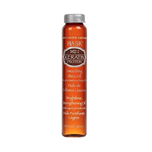 HASK Keratin Protein Smoothing Shine Oil, 12 Count