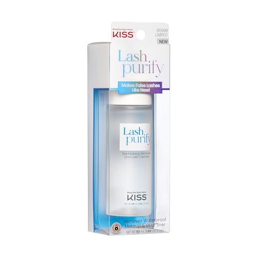 KISS Lash Purify False Eyelash Remover & Cleanser 50ml