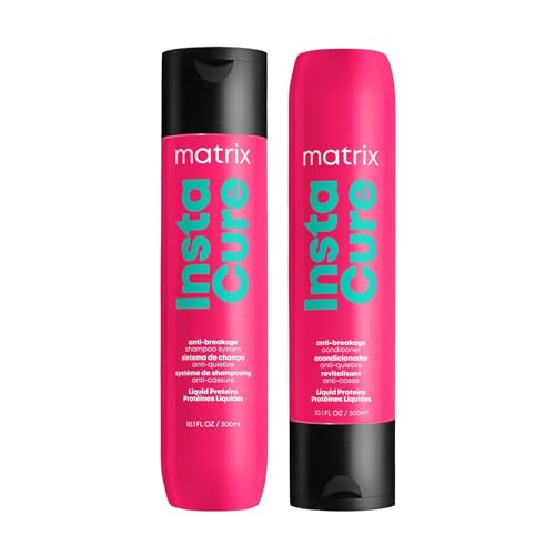 Matrix Instacure Anti-Breakage Shampoo & Conditioner Set - Strengthens Dry & Damaged Hair