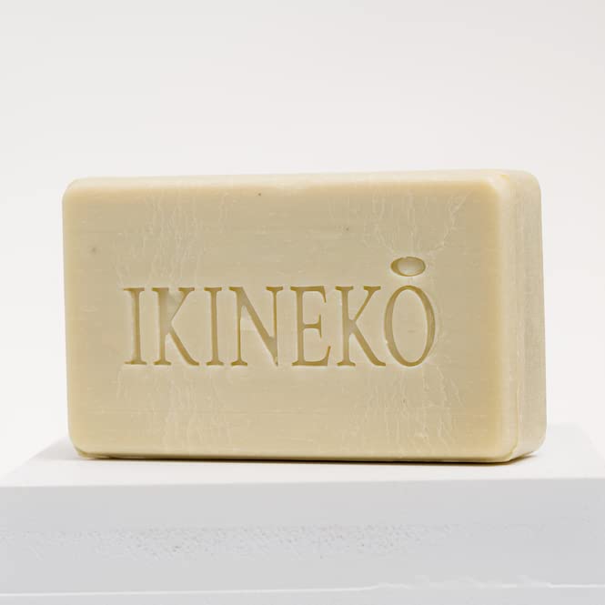 IKINEKO No1 Pure Olive Oil Soap Bar - Pack of 4 - Plant Based Natural Ingredients - For All Skin Types - Handmade - Hammam Scented - 125gr