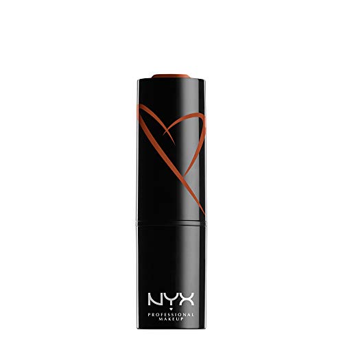 NYX PROFESSIONAL MAKEUP Shout Loud Satin Lipstick, Infused With Shea Butter - Cactus Dream (Spiced Terracotta)