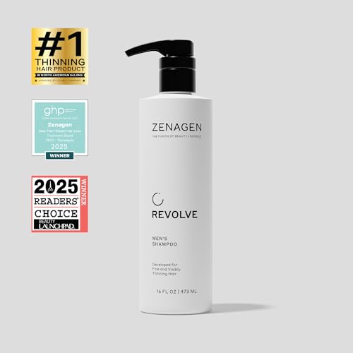 Zenagen Revolve Men's Thickening Shampoo for Thinning Hair
