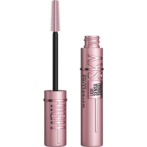 Maybelline Lash Sensational Sky High Mascara Blackest Black 0.24 Fl Oz - Buildable, Lengthening & Volumizing