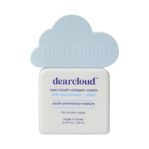 dearcloud New/Youth Collagen Cream Moisturizer ? Firming Korean Facial Moisturizer for Radiant Skin (3.38 fl oz)
