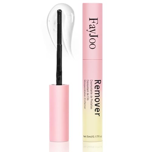 FayJoo Eyelash Adhesive Remover - Hypoallergenic 5ml for Sensitive Eyes