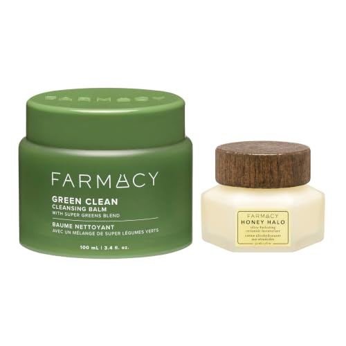 Farmacy Cleanse & Hydrate Duo - Makeup Remover Balm & Moisturizer Set