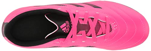 adidas Kids Goletto VIII Firm Ground Soccer Shoe, Team Shock Pink/Black/Black, 10 US Unisex Toddler