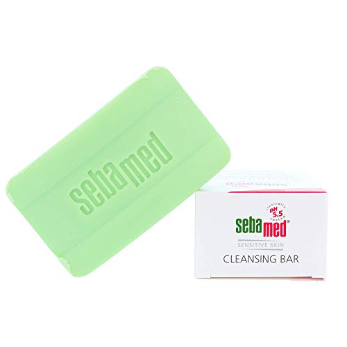 SEBAMED Soap-free Cleansing Bar For Sensitive Skin, 3.5-Ounce Boxes (Pack of 3)