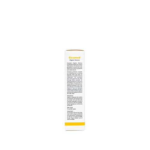 Cicamed Organic Science SPF Booster 30+ Facial Protection UVA/UVB, Anti Pollution Anti-Aging Sunscreen