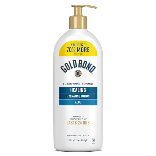 Gold Bond Healing Body Lotion with Aloe, 24 Oz