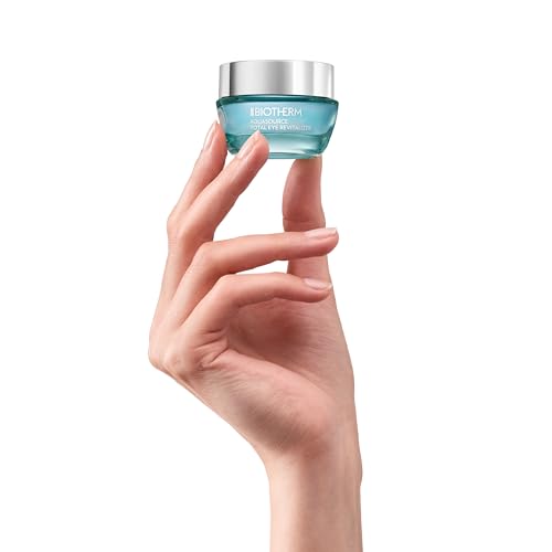 Biotherm Aquasource Total Eye Revitalizer Gel ? Hydrating Gel with Depuffing Agents to Awaken and Reduce Under-Eye Bags, with Instant Cooling Effect, 0.5 fl. oz.