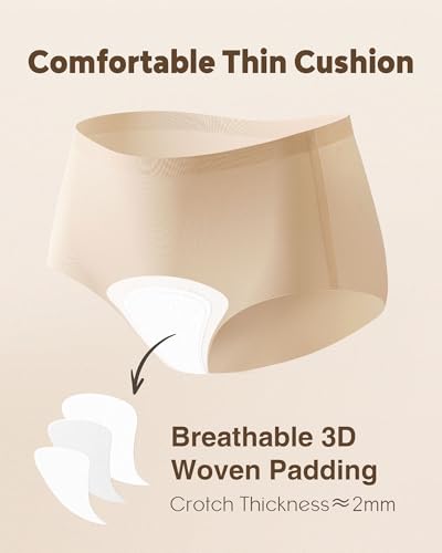 Camel Toe Proof Seamless Briefs for Women