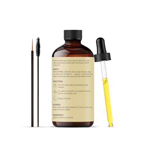 Botanic Hearth Castor Oil 2 oz | 100% Pure & Cold Pressed