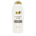 OGX Nourishing + Coconut Milk Shampoo, Hydrating & Restoring Shampoo Moisturizes for Soft Hair After the First Use, Paraben-Free, Sulfate-Free Surfactants, 25.4 fl. oz