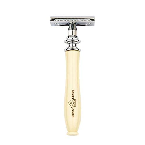 Edwin Jagger Chatsworth Imitation Ivory Traditional Safety Razor