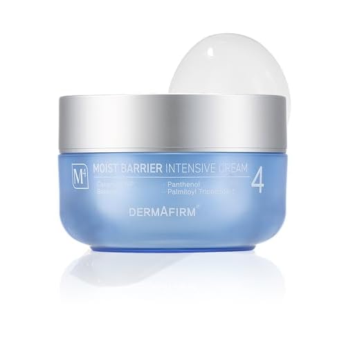 Dermafirm Moist Barrier Intensive Moisturizer Face Cream M4 | Korean Face Moisturizer Face Lotion for Hydration & Nourishment w/Ceramide, Peptide & Collagen | No Animal Trials No Paraben 1.69 fl oz