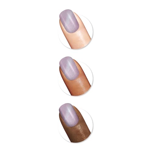 Sally Hansen Miracle Gel Nail Polish 532 Affairy to Remember - Purple Blue Shimmer, Long-Lasting, 0.5 Fl Oz