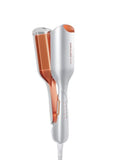 SHEGLAM Beach Babe Hair Waver 2 Barrel Crimper 1.25" for Long Hair