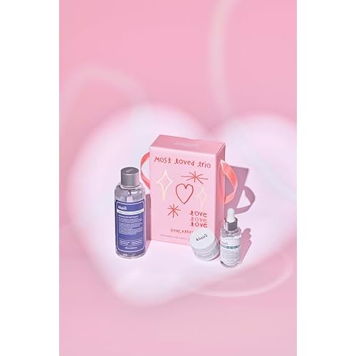 DearKlairs Most Loved Skincare Set - Unscented Toner, Vitamin Serum, E Mask | Korean Glass Skin Routine | Sensitive Skin-Friendly, Valentines Gifts for Women, Hydrating, Revitalizing