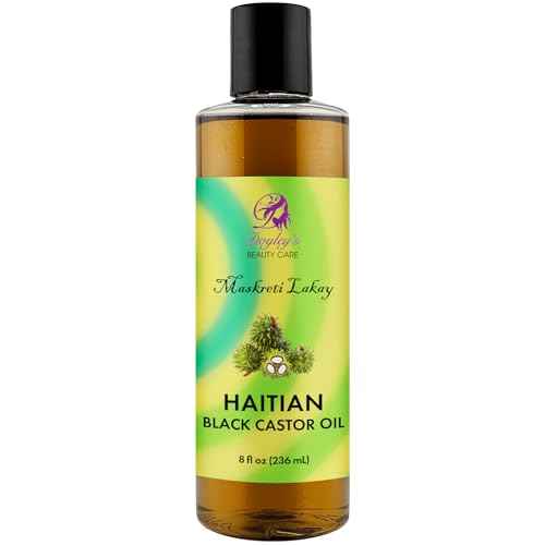 Doyley's Haitian Black Castor Oil 8oz | Pure, Hexane FREE | Hair and Skin