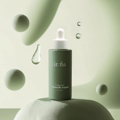 Scaling Peel Greeneedle Ampoule | K-Beauty, Spicule Ampoule, Pore & Dark Spot Care, Removes Skin Pigmentation & Exfoliates Dark Skin Spot, Contains Madecassoside 1.01 fl. oz