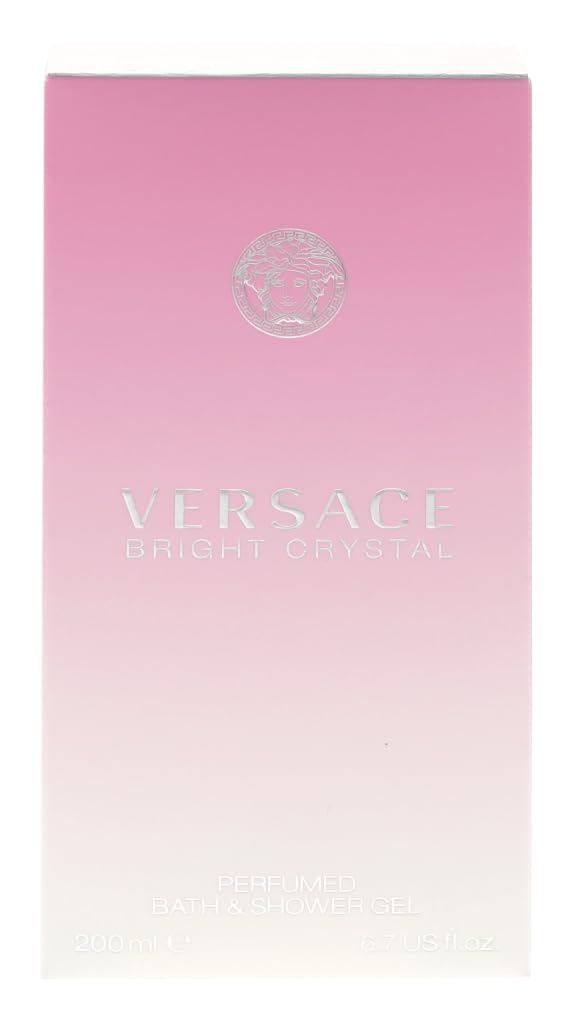 Versace Bright Crystal Perfumed Bath and Shower Gel 200 ml / 6.7 fl. oz.