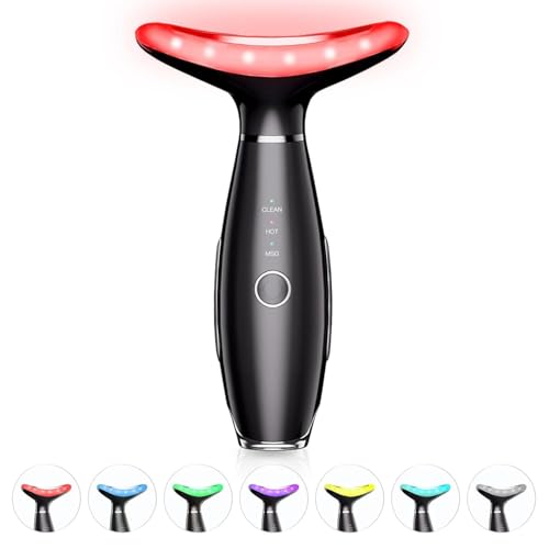 7 Color Light Therapy Facial Massager for Face & Neck