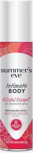 Feminine Spray - Blissful Escape 2 Oz Daily Refreshing Intimate Deodorant - Hypoallergenic & pH-Balanced