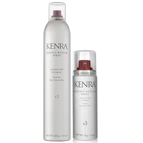 Perfect Medium Spray 13 | Provides Styling Control Without Stiffness | Medium Hold | Fast-Drying Formulation | High Shine Finish | All Hair Types
