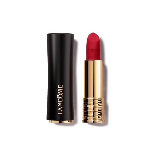 Lanc?me L¡¯Absolu Rouge Drama Matte Lipstick, Ultra Matte Finish, 8HR Full Coverage Color with Ceramides, Hyaluronic Acid, Rose Extracts for Moisture & Comfort, Smudge-Resistant