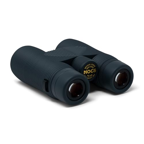 Nocs Provisions Pro Issue 10x42 Waterproof Binoculars, 10X Magnification, Phase Coated Bak4 Prism, Wide View Multi-Coated Lenses for Bird Watching, Wildlife Viewing & Stargazing - Talus Gray