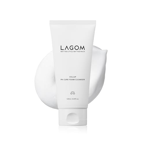 LAGOM Cellup pH Cure Foam Cleanser - Low pH for Sensitive Skin