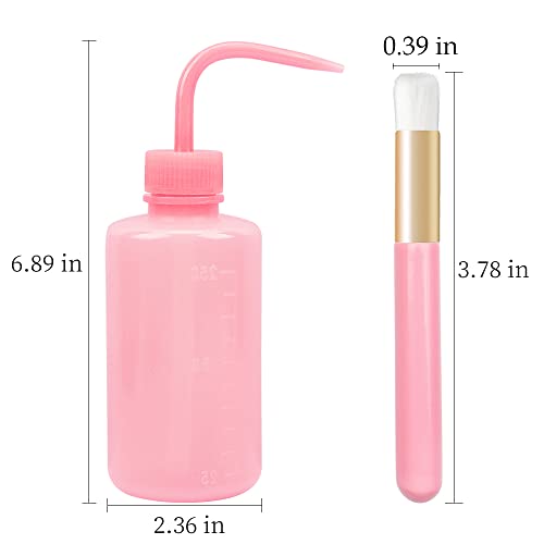 Lash Shampoo Brush Set with 250ML Wash Bottle