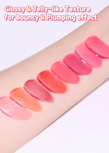 COLORGRAM Juicy Drop Tint 06 Nice Plum | Juicy Lip Gloss, Glowing Lip Stain with Fruity Colors, Buildable & Blendable, Highly Pigmented