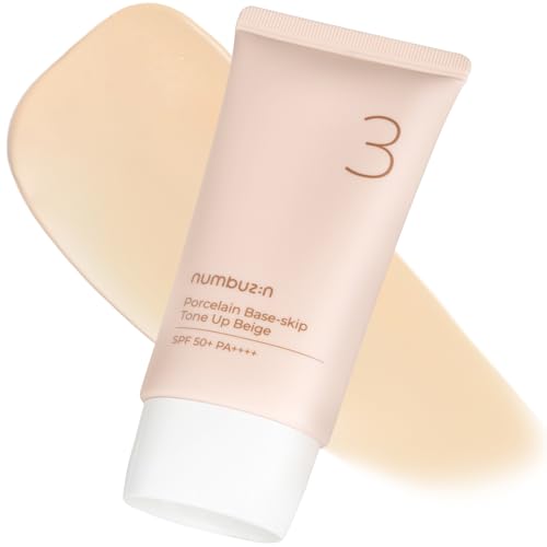 Numbuzin No.3 Porcelain Tone Up SPF50+ PA++++ Sunscreen