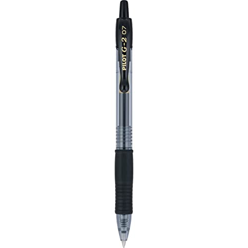 PILOT G2 Premium Gel Pens, Fine Point, Black, 12-Pack