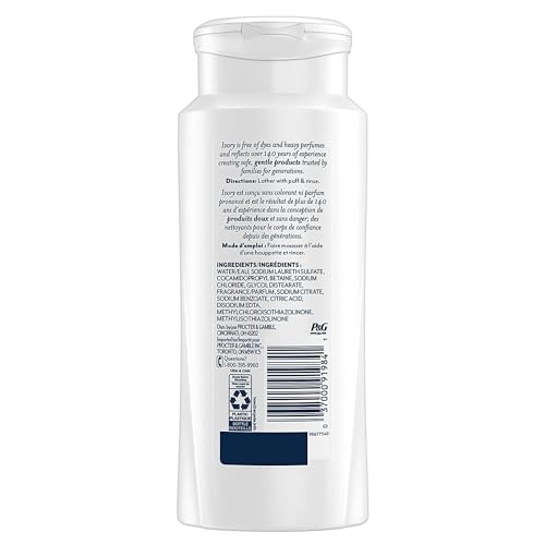 Ivory Scented Body Wash, Aloe 21 oz (Pack of 5)